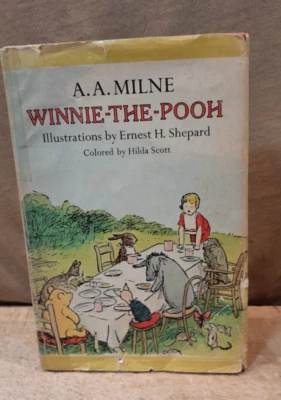 Winnie-The-Pooh, Milne & Shepard, color by Hilda Scott, later first edition - Image 1 of 4
