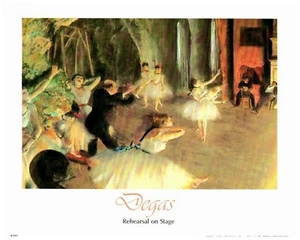 Degas Rehearsal on Stage 1998 NorthWest Publishing Corp Orlando, FL 8-391 8x10 - Foto 1 di 2