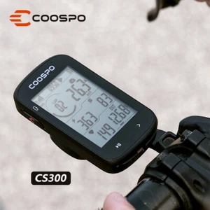 COOSPO CS300 Wireless Bike Computer GPS Bike Speedometer Odometer Bluetooth ANT - Picture 1 of 8