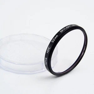 HOYA HMC 52mm SKYLIGHT (1B) GLASS FILTER IN A CASE  #AD043 - Picture 1 of 2