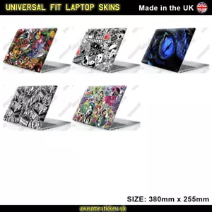 LAPTOP SKIN wrap sticker printed vinyl TO FIT Macbook Lenovo HP ASUS Dell - Picture 1 of 5