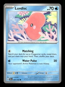 SV02: Paldea Evolved #047/193 Luvdisc - Picture 1 of 2