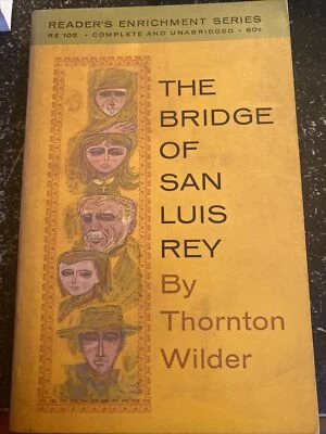 The Bridge of San Luis Rey by Thornton Wilder - 1965 Washington Square press, PB - Image 1 of 4