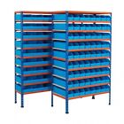 BiGDUG Shelving Units & Plastic Bins Warehouse Garage Pick Bin Kit 160cm h 80kg