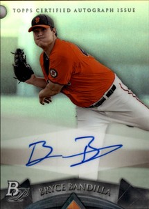 2014 Bowman Platinum Prospect Autographs #APBB Bryce Bandilla  