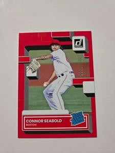 CONNOR SEABOLD 2022 DONRUSS #59 1984/2022 BOSTON RED SOX RC - Imagen 1 de 2