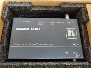 Kramer 707 | Trasmettitore di linea audio video (nuovo con scatola) - Foto 1 di 5