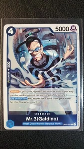 Mr.3(Galdino) FOIL OP02-065 M PF OPTCG One Piece Paramount War Series - Picture 1 of 2