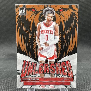Jalen Green 2022-23 Panini Donruss Unleashed Insert Houston Rockets