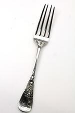 Monogrammed Hand Chased 1882 Antique Lily Fork by Whiting Mfg. Co 38.8g ANT2014