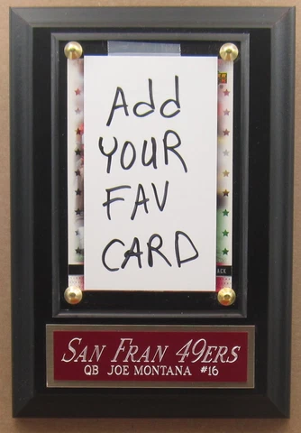STEVE YOUNG SAN FRANCISCO 49ERS NO CARD PLAQUE FOR YOUR MAN CAVE WALL DECOR Cover