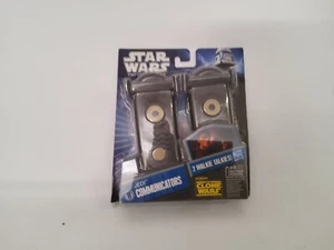 COMUNICADORES JEDI STAR WARS CLONE WARS - 2 WALKIE TALKIES NUEVOS - Imagen 1 de 3