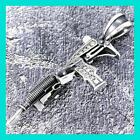 Justin Davis Diamond Embellished Machine Gun Necklace 3