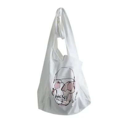 Marc By Marc Jacobs Sling Skull White Tote Shoulder Bag Designer Handbag New - Image 1 of 4