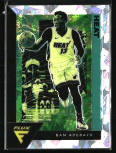 Bam Adebayo 2020-21 Panini Flux Ice #93 Basketball Card