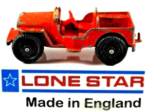 LONE STAR Army / Farm 4x4 Jeep Pick-up ORANGE Truck ideal für eigene Farblackierung - Bild 1 von 11