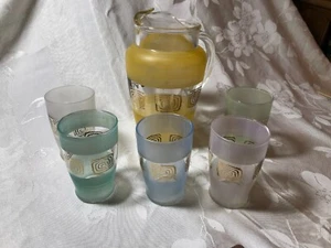 Vintage Federal 6-piece Juice Set. - Picture 1 of 8