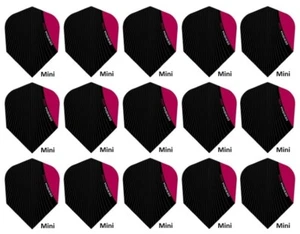 5 neue Sets DSX 100 Micron Mini Standard Dart Flights - Versand mit Sendungsverfolgung - Pink - Bild 1 von 2