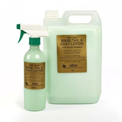 MANE & TAIL LOTION DETANGER 500ML SPRAY GROOMING AID EQUESTRIAN *FREE POSTAGE* - image 1 of 3