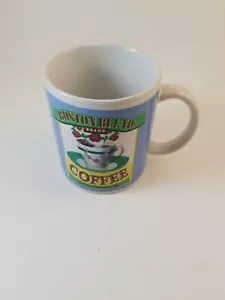 B.I. Inc. Kaffeetasse Frühstücksmischung Marke weiß rot Keramik Vakuum verpackte Tasse - Bild 1 von 4