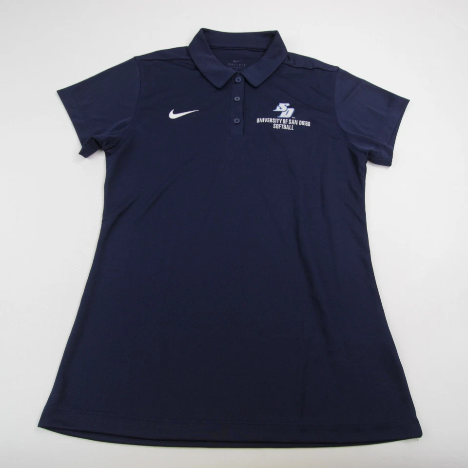 San Diego Toreros Nike Dri-Fit Polo женщин темно-синий новый - Изображение 1 из 1