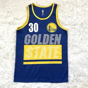 NBA Golden State Warriors Stephen Curry 30 Blue Jersey Tank Men Small Basketball - Picture 1 of 9