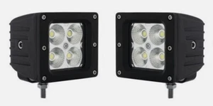 2pcs 3" LED Light Pod Square Cube for Grill Bumper Off Road Pair Fits Jeep - Picture 1 of 1