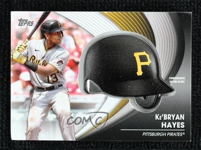 2022 Topps Series 2 Batting Helmet Commemorative Relics Ke'Bryan Hayes #BH-KH - Image 1 of 2