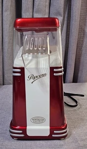 Máquina de palomitas de maíz Nostalgia Electrics rojo aire caliente modelo de 8 tazas RHP-310 probada - Imagen 1 de 6