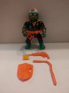 VINTAGE TMNT 1991 MAKE MY DAY LEO COMPLETE PLAYMATES  - Picture 1 of 4