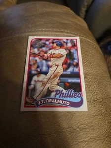 Serie Actualización Topps 2024 1989 Topps Béisbol #89US-9 JT Realmuto (Phillies) - Imagen 1 de 2