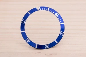 Rolex Submariner Luminova Blue Insert for 16803 - 16808 - 16613/8 FCD27562 - Picture 1 of 2