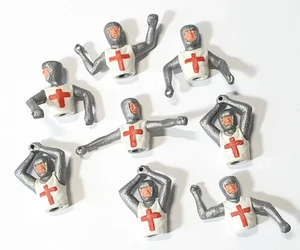 Vintage Timpo Historic 2nd Series Medievsl Crusader Knights Torsos - Picture 1 of 1
