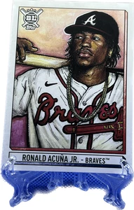 2021 Topps Big League Art of the Game - Ronald Acuna Jr. - Bild 1 von 2
