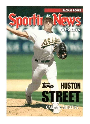 Actualizaciones y aspectos destacados Topps 2005 #UH169 Huston Street Foto 1 de 2