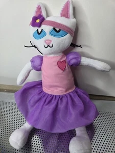 Bailarina de peluche de 12" MerryMakers Pete the Cat's Callie Doll - Imagen 1 de 9
