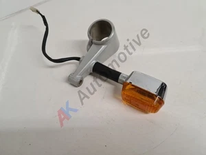 ROYAL ENFIELD CONTINENTAL GT 650 FRONT LEFT INDICATOR with MOUNTING BRACKET - Picture 1 of 8