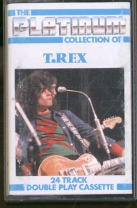 T. Rex Platinum Collection of T. Rex cassette UK Cube 1981 cassette. Insert has - Picture 1 of 2