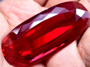 Natural 196.65 Ct Mogok Pink Huge Ruby  Sparkling GGL Certified Loose Gemstone - Picture 1 of 10