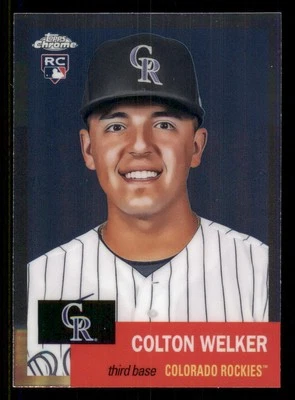 2022 Topps Chrome Platinum Anniversary #26 Colton Welker RC - Image 1 of 2