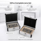 Optical Equipments Progressive Trial Lens Set Aluminium Tray And Case Ophthalmic