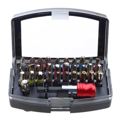 32Pcs Electric Screwdriver Bit Multifunctional Drill Bit Screwdriver Head Socket - Image 1 of 4