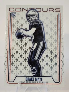 Drake Maye 2024 Panini Phoenix Contours Rookie #CON-DME New England Patriots RC - Bild 1 von 2