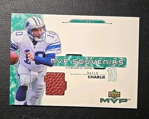 2001 Upper Deck MVP - Souvenirs Charlie Batch #CB (MEM) - Picture 1 of 8