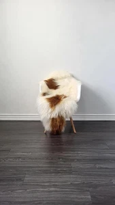 Island Lammfell Teppich | Lammfell Teppich| weiche seidige lange Wolle #C860 - Bild 1 von 8