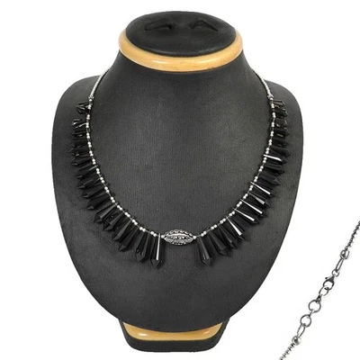 Natural Smoky Quartz Cluster Christmas Gift Necklace 925�Sterling Silver - Image 1 of 4