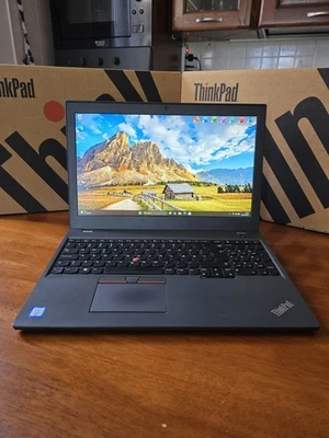 🔴LENOVO THINKPAD T560 15,6" Core I5-6200U  RAM 16GB SSD 256GB Suite Office🔴 - Immagine 1 di 4