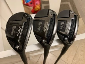 Adams Golf Idea Tech V4 Hybrid Golf Club Set 3-4-5 Hybrids R Flex RH Matching - Picture 1 of 10
