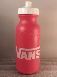 Botella de agua vintage VANS roja y blanca NUEVA - Imagen 1 de 9
