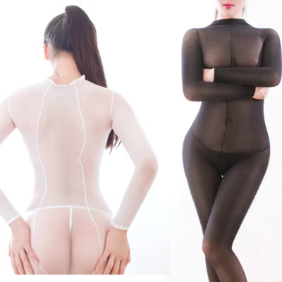 Bodyhose 100D Terciopelo Ultradelgado Anti-Gancho Cualquier Corte Completo Bodyhose Traje de Gato Transparente  Foto 1 de 4